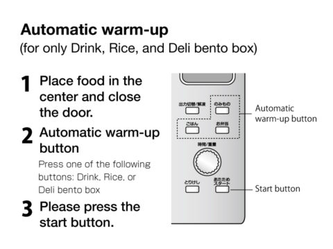 Heating up/ Defrosting