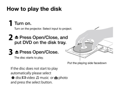Watch a DVD or Blu-ray Disk