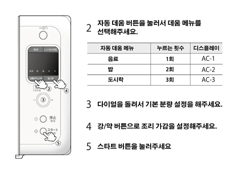 자동 데움