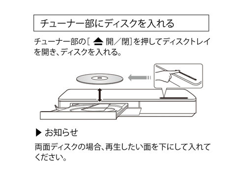 ディスクを再生する