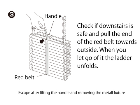 How to Use Emergency Ladder