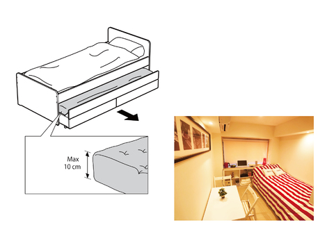 How to Set up the Extra Bed