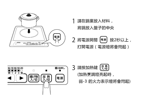 加熱料理