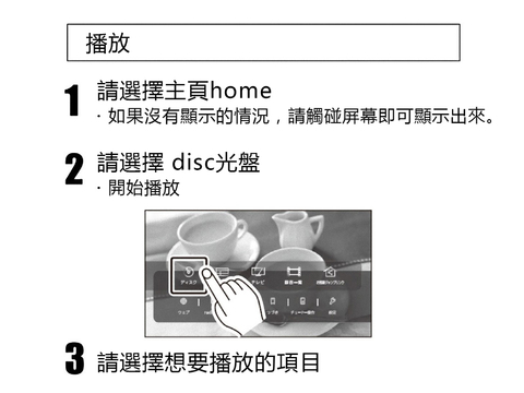 播放 磁盤