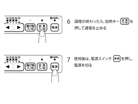 加熱料理